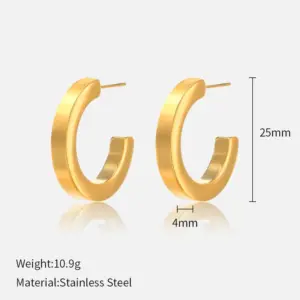 Gold Earrings Ch570