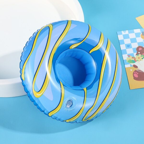 oly-21bf087eee3aa4ea45b46f31b500b0d1 Wholesale PVC inflatable cup holder inflatable water supplies water floating beverage cup holder
