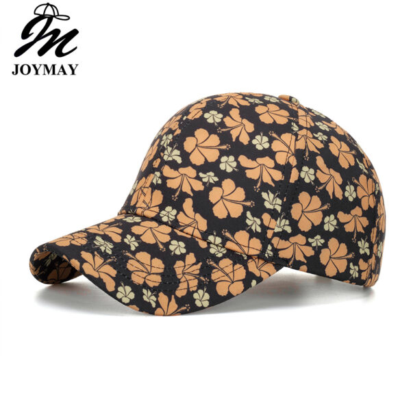 Wholesale Korean style flower baseball cap spring, summer and autumn outdoor sun protection sun hat casual trendy peaked cap flower hat B1087
