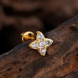 3346 Gold / Ear Studs