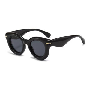 black frame gray sheet