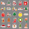 Wholesale 50pcs/pack Christmas graffiti stickers