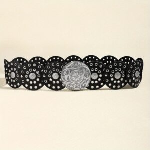 Black silver hardware / 108cm