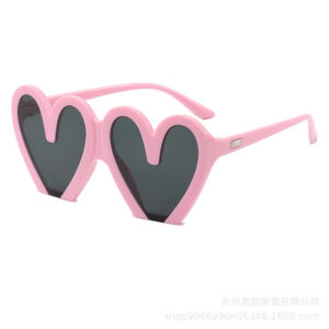 Pink frame gray piece