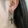 oly-2209a58120ca66b620ff568bb3fba747 Wholesale Korean fashion titanium steel stainless steel spring ear clip earrings ear buckle earrings stainless steel jewelry factory