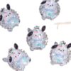 oly-22126185e1169cd2edb99370a5fdca3d Wholesale Cute cat soft clay diamond ball straight hole beads wholesale DIY mobile phone key chain necklace bag chain aessories
