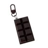 Wholesale Simulation chocolate keychain food play black smart pendant white chocolate car bag ornaments girlfriends gift