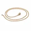 Wholesale PVD Coated 18K Gold Plated Geometric Titanium Steel Fashion Waterproof Non Tarnish Necklace