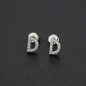 Silver / Letter D