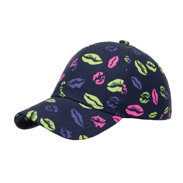 Wholesale New Men's and Women's Korean-style Lips Printed Baseball Cap Spring Summer Autumn Outdoor Sun Hat Casual B1154