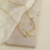 Wholesale Fashion Geometric Stainless Steel Plating Necklace 1 Piece