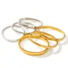 Wholesale IG Style Simple Style Geometric 304 Stainless Steel Bangle In Bulk