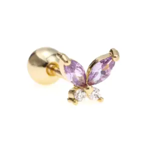 Small Purple 18K