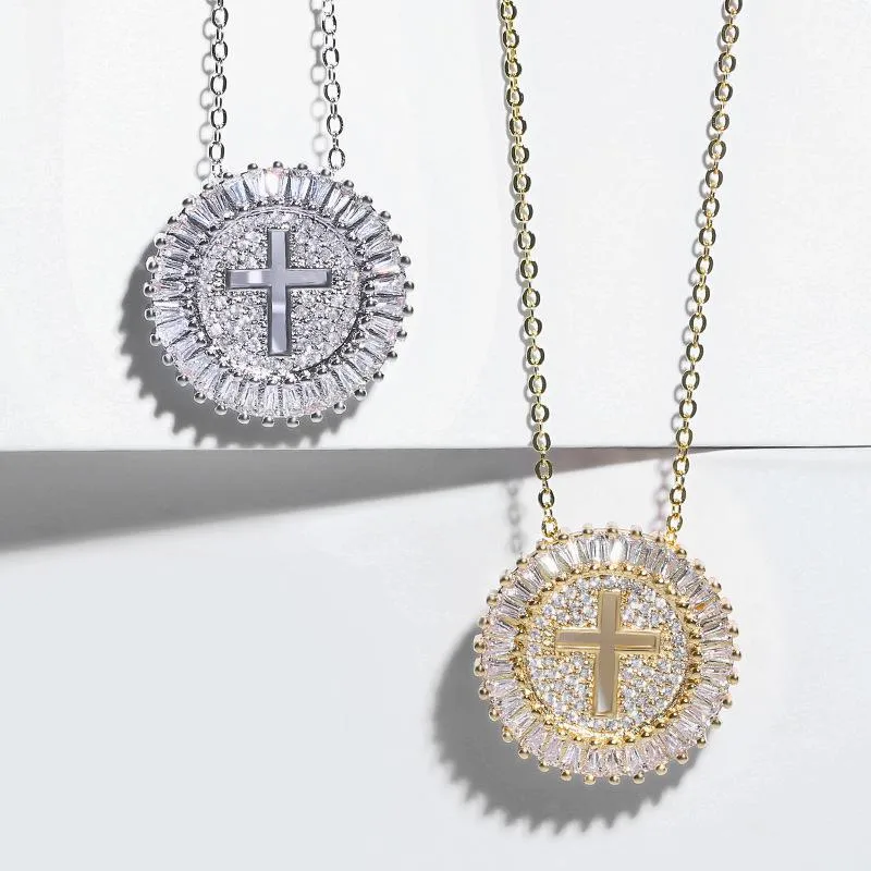Wholesale Copper Inlaid Zircon Devil'S Eye Necklace