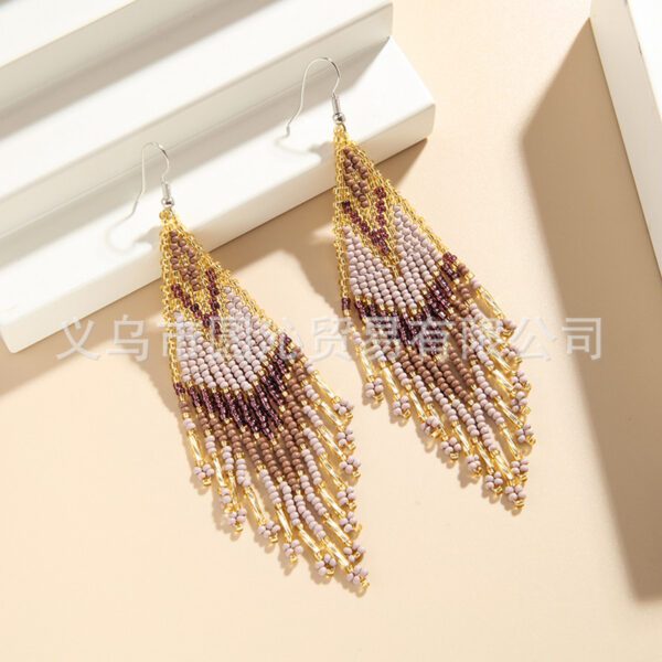 Wholesale Colorful Bohemian Bead Earrings