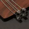Wholesale PVD Coated Gold Plated Circle 201 Stainless Steel Necklace