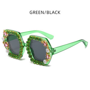 GREEN/BLACK