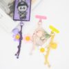 Wholesale Bag charm, phone lanyard, sunflower smiley face creative keychain