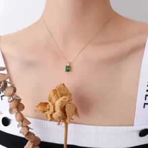 P026 Golden-Necklace 40 + 5cm