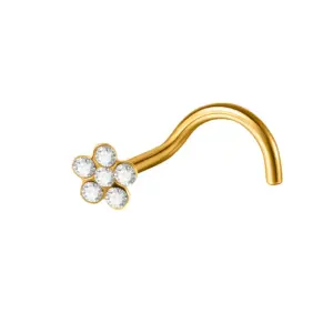 Gold / Rod Thickness * Rod Length 0.8x7mm