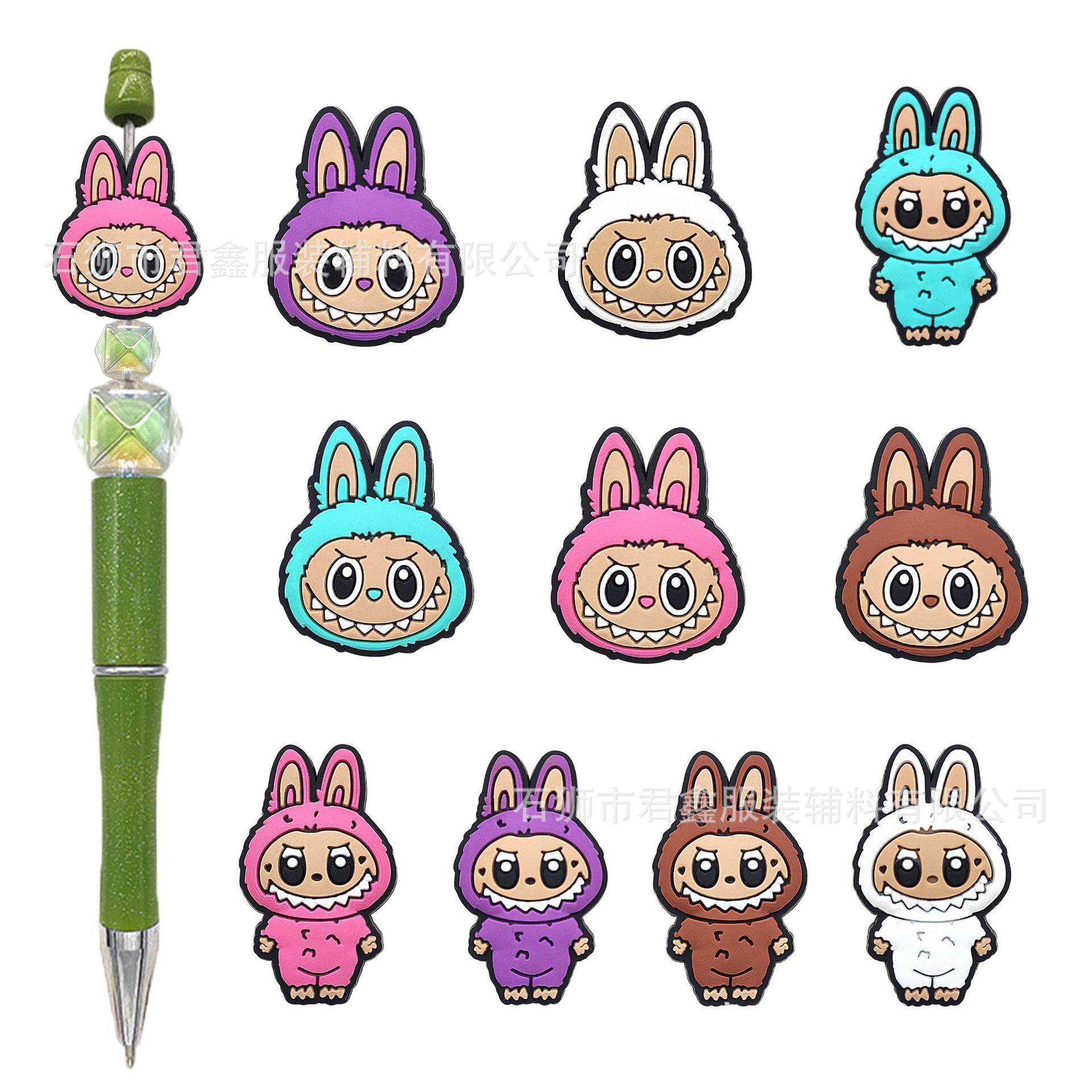 Wholesale Cartoon Image Glue Pen Beads Pen Beads Focus Beads
