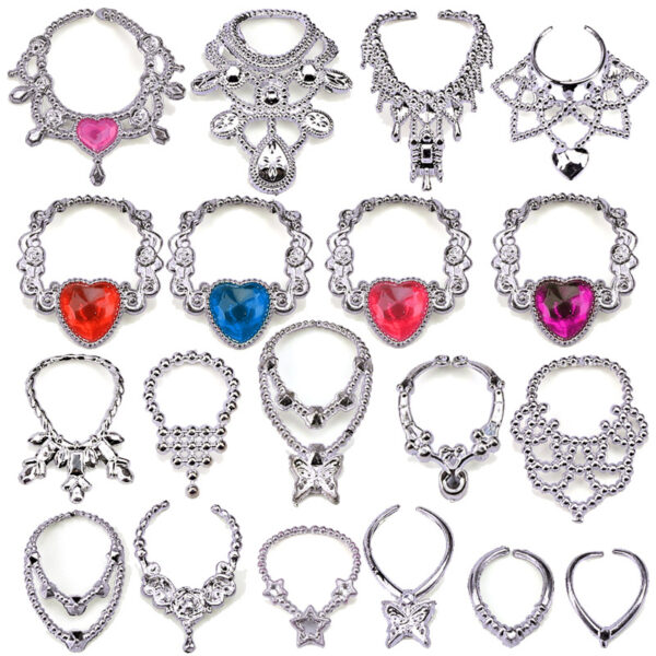 oly-22ee81b5971b999a3cbe4882b40b9d1f Wholesale 19 optional 11-inch 30cm doll toy necklace accessories