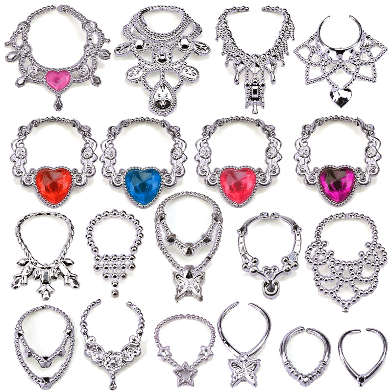 Wholesale 19 optional 11-inch 30cm doll toy necklace aessories