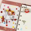 oly-22f208400e2eea7804b7ad2dd71110a7 Wholesale Coco Sauce Girl A7 Loose-leaf Book Rocking Notebook Cute Girl Heart High-value Anime Student Journal