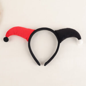 6# (Red + Black) Clown Headband