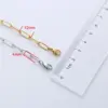 Wholesale PVD Coated 18K Gold Plated Geometric 304 Stainless Steel Simple Style Waterproof Non Tarnish 304 Stainless Steel Necklace