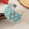 Wholesale European and American new bohemian Retro iron bracelet turquoise ethnic jewelry wholesale factory