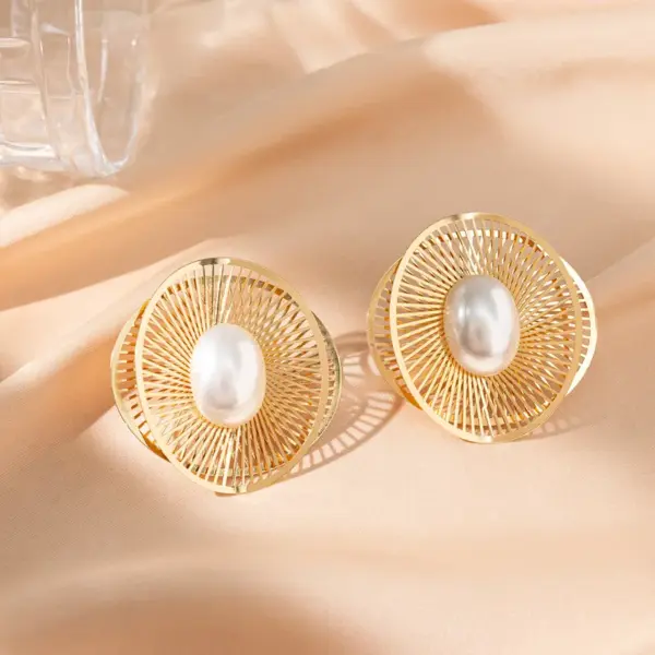 Wholesale 1 Pair Simple Style Classic Style Flower Butterfly 201 Stainless Steel Ear Studs