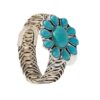 Wholesale Cross-border New Bohemian Style New Simple Fashion Oval Pattern Turquoise Green Bracelet