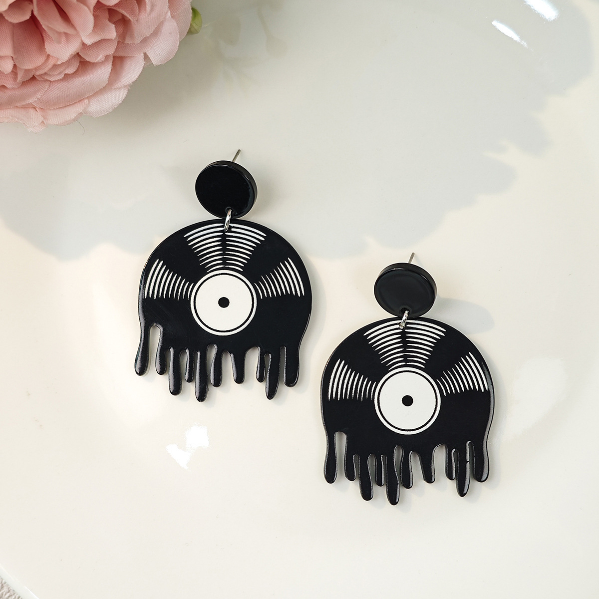 Wholesale European and American New Aztec Tauren Earrings Cross Border Easter Chilen Cute Mushroom Acrylic Earrings for Women