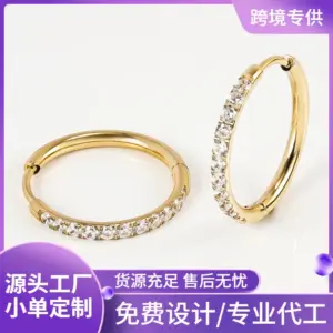 2.0 * 20mm Gold (a Pair)