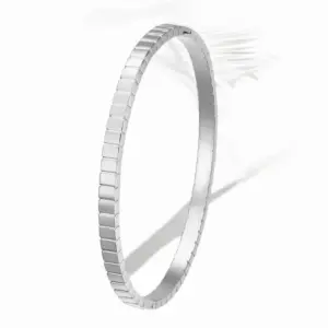 40-B-7 Steel Bracelet Plaid