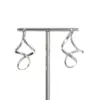 Wholesale 1 Pair Elegant Simple Style Irregular Geometric Plating 201 Stainless Steel 18K Gold Plated Earrings