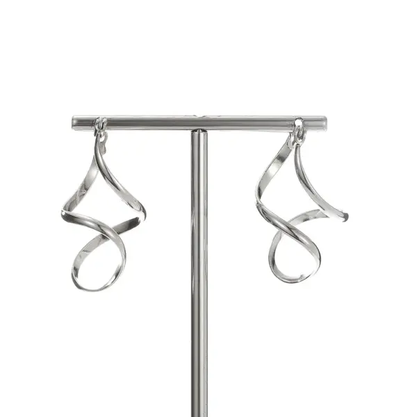 Wholesale 1 Pair Elegant Simple Style Irregular Geometric Plating 201 Stainless Steel 18K Gold Plated Earrings