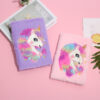 oly-23532d9bb9c9d6e61bcb3f00a39d6182 Wholesale Colorful Plush Unicorn Notebook Cartoon Fantasy Girl Plush Notebook