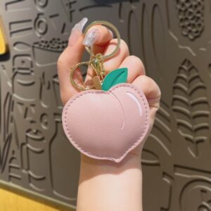 Fruit leather-peach (gold buckle)