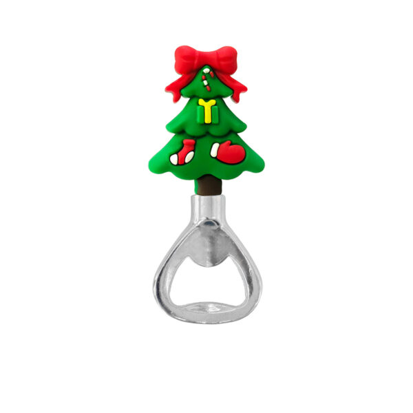 Wholesale Cross-border special big bow Christmas tree bottle opener beer opener opener soda bottle opener gift