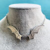 Wholesale Hot Sale Vampire Bat Wings Necklace Wings Bat Wings Vampire Gothic Metal Factory Direct Sale