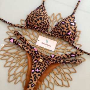 Brown leopard dot / S