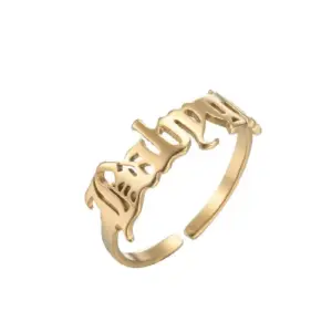 Babygirl Ring Gold / Adjustable Opening