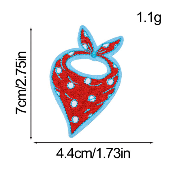 Wholesale Western cowboy themed embroidered patch