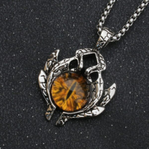 Yellow stainless steel chain
