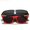 Wholesale New Men's Polarized Sunglasses Colorful Film Sports Sunglasses Elastic Paint Pc Frame Glasses 168