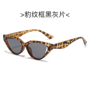 Figure (polarized) / Leopard Framed Black Grey