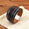 oly-23a59c751075292f4cbb56f9a0567fce Wholesale Color-blocked embossed bracelet