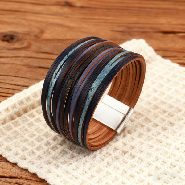 oly-23a59c751075292f4cbb56f9a0567fce Wholesale Color-blocked embossed bracelet